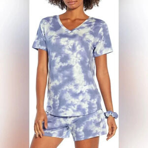 Wild fox tie dye jersey knit set